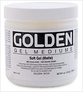 golden gel medium