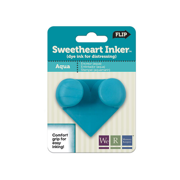 W R Memory Keepers Sweetheart Inkers - Aqua W R Memory Keepers Sweetheart Inkers - Aqua