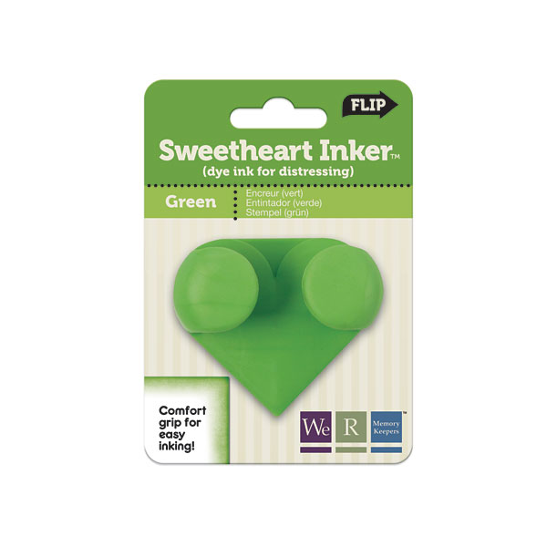 W R Memory Keepers Sweetheart Inkers - Green W R Memory Keepers Sweetheart Inkers - Green