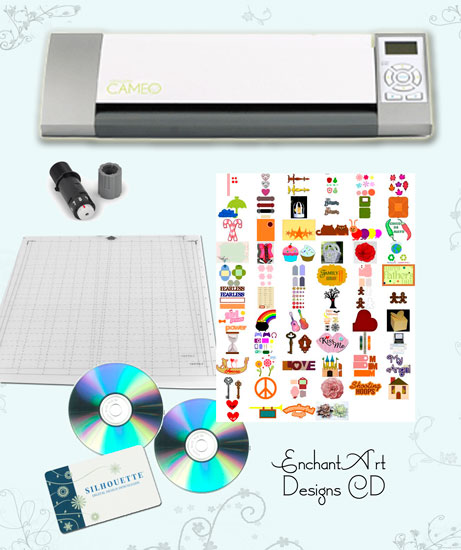 Silhouette Cameo + EA Designs CD