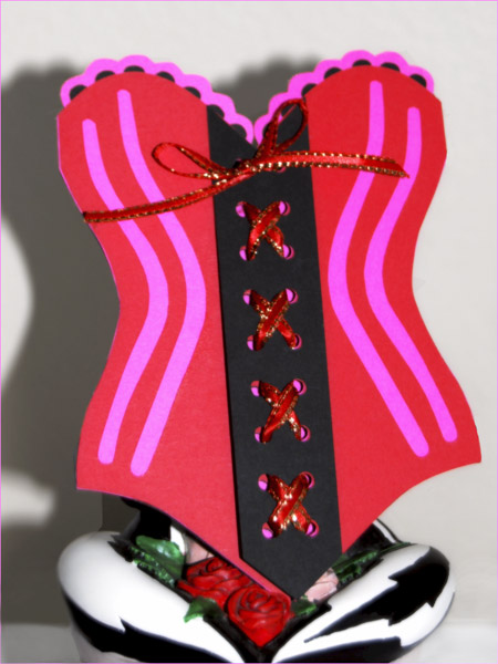 Spicy Corset Card Spicy Corset Card