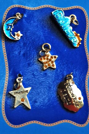 Metal Charms Believe