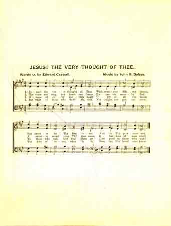Jesus The Very Thought of Thee - Digital Jesus The Very Thought of Thee - Digital