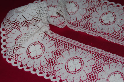 3" Beige Lace
