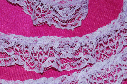 1" Lavender Gathered