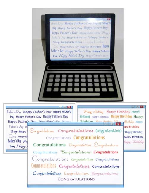 Laptop Card Laptop Card
