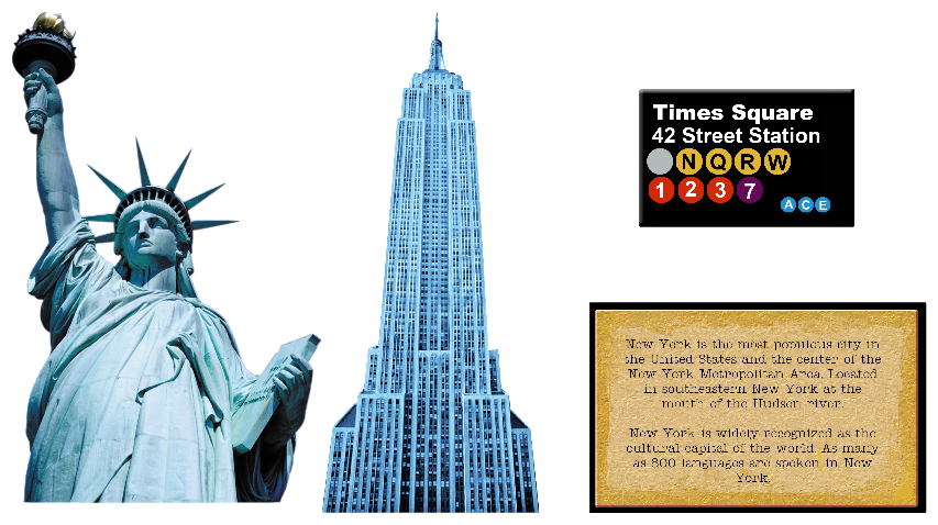 New York Icons I - $0.50 : Enchant Art