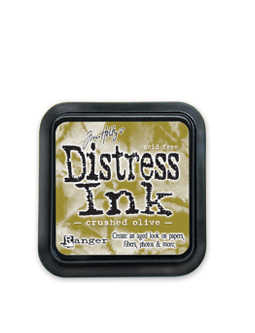 Tim Holtz Distress Ink Pad Crushed Olive Tim Holtz Distress Ink Pad Crushed Olive