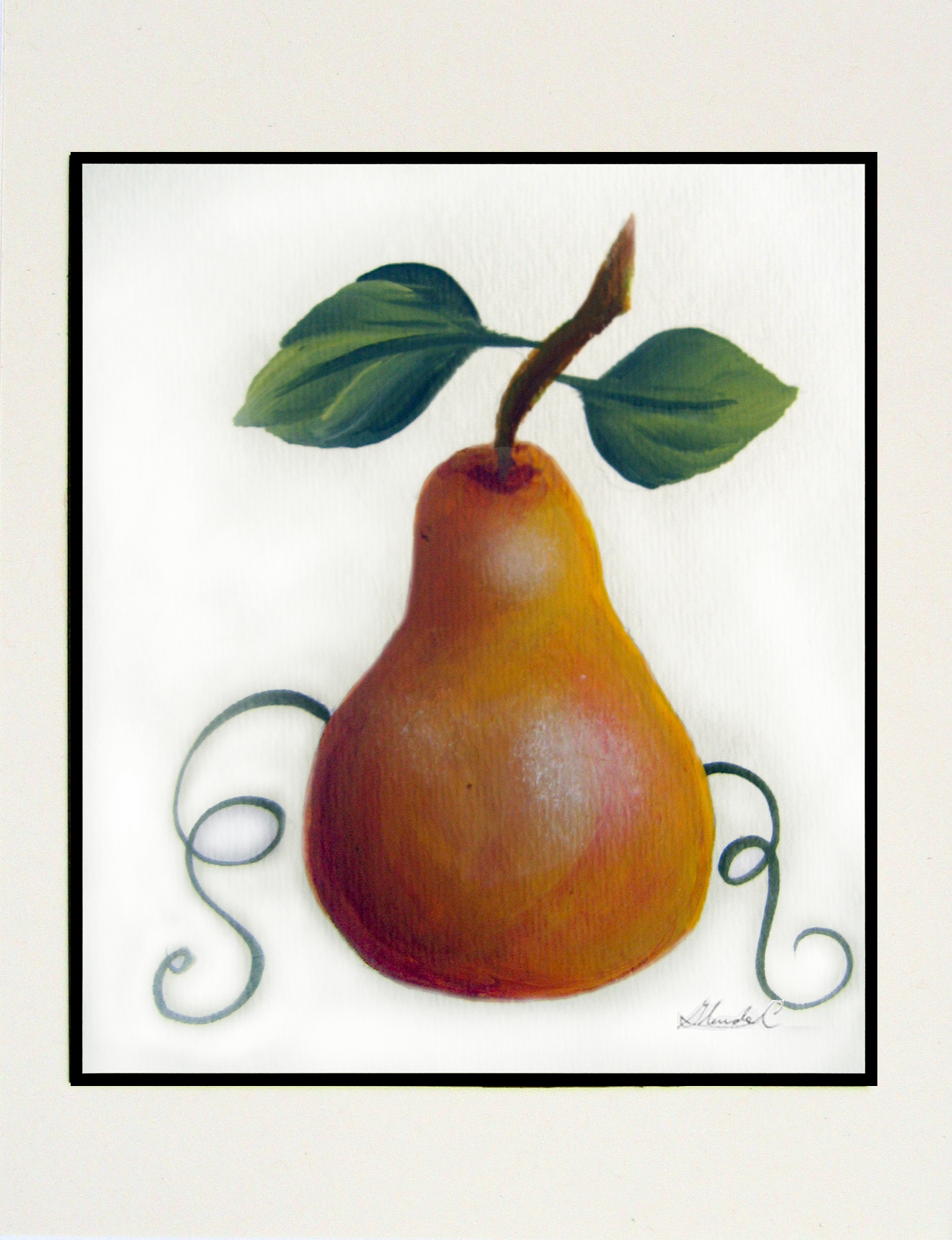 Sweet Pear Greeting Card Sweet Pear Greeting Card