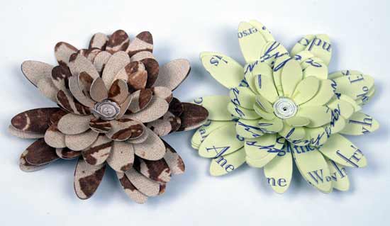 Quilled Zinnia Quilled Zinnia